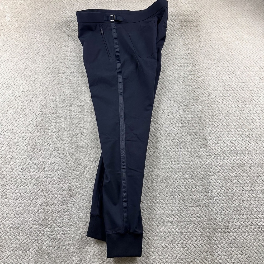 GREYSON Rumson Jogger Pants Men 35 Navy Heavyweight Tailored Performance Golf - Picture 3 of 16
